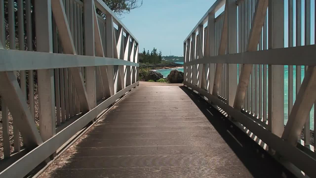 A beautiful for a walk on the trail, or go swimming on the beach.