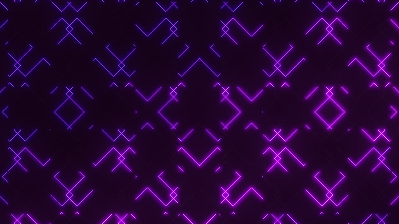Glowing purple zigzag pattern eerie and mysterious