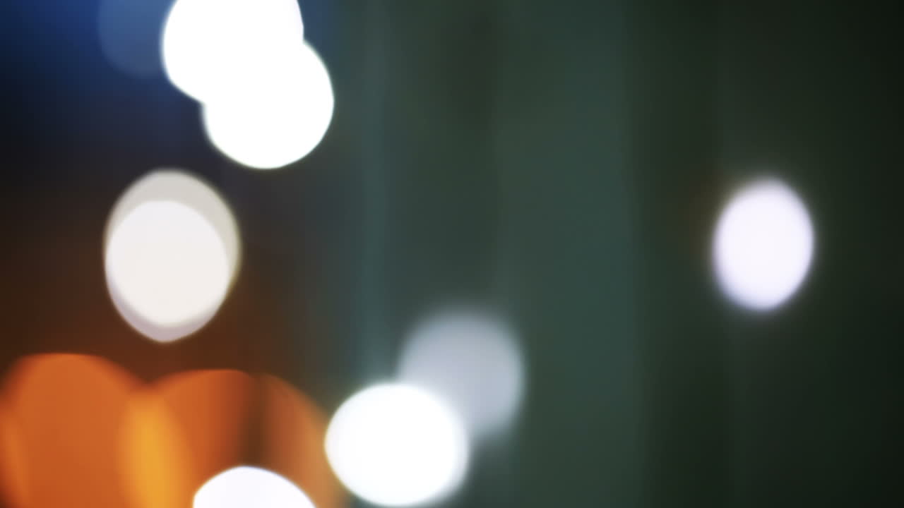 luces parpadeantes de la ciudad fondo de vacaciones