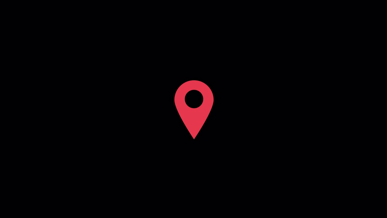 Location Pin Looping Animation