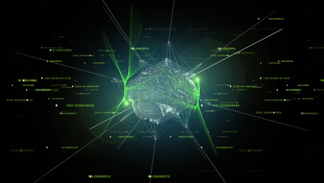 abstract brain background 4k