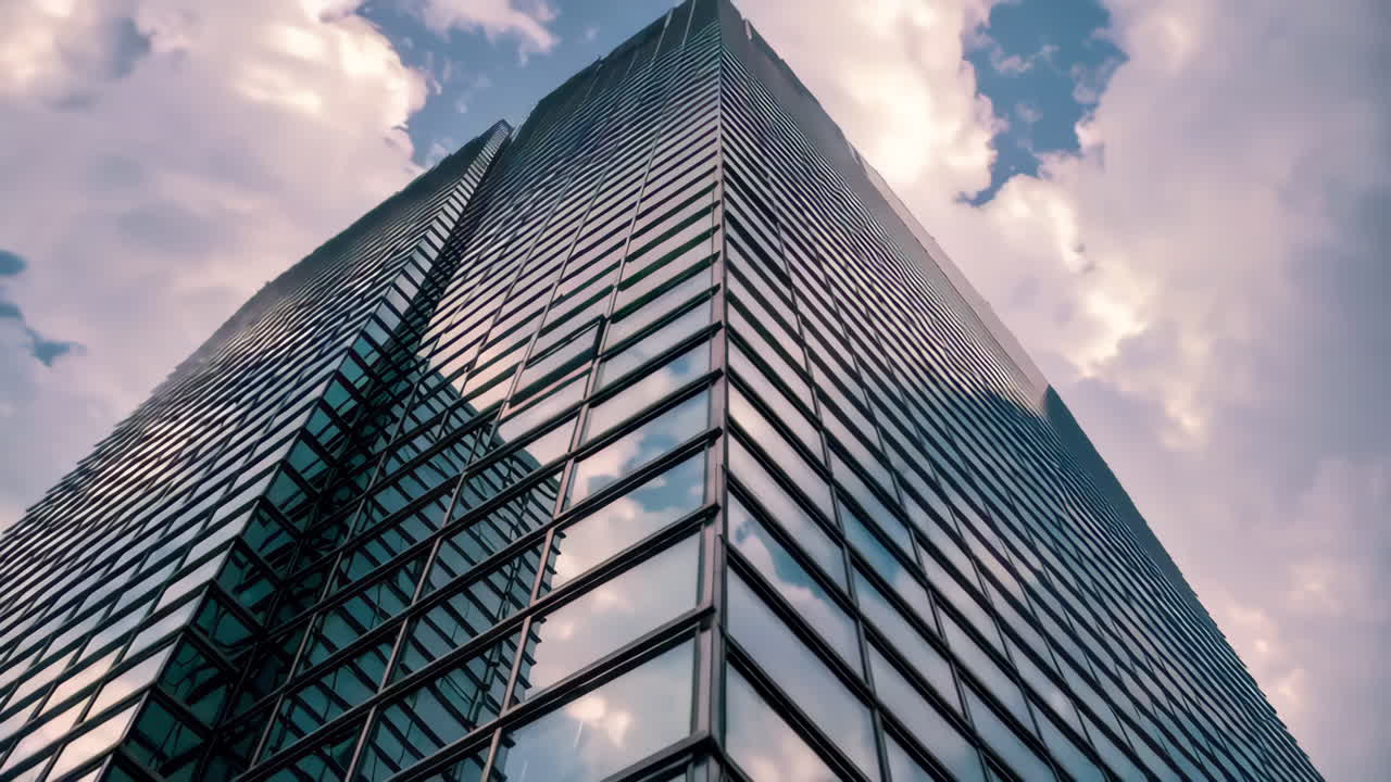 fachada moderna de un rascacielos