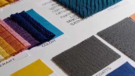 Fabric Swatches and Design Samples
