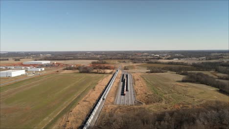 rail yard for electronics factory in clarksville, tennessee