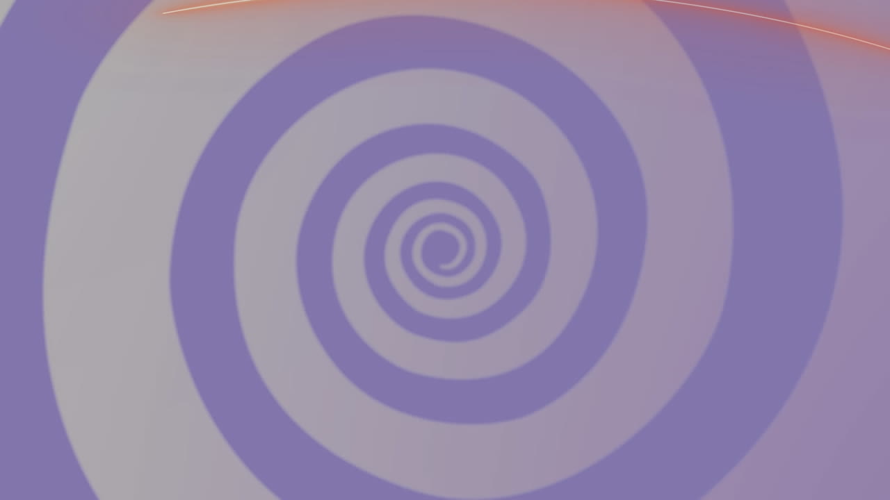 animación de una espiral púrpura que gira en un bucle sin costuras