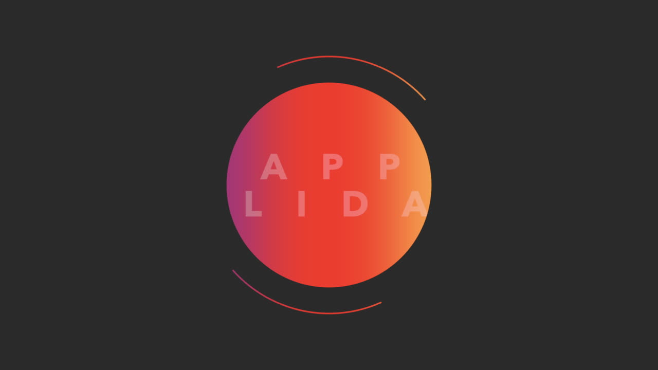 diseño de círculo vibrante de felices fiestas sobre fondo negro