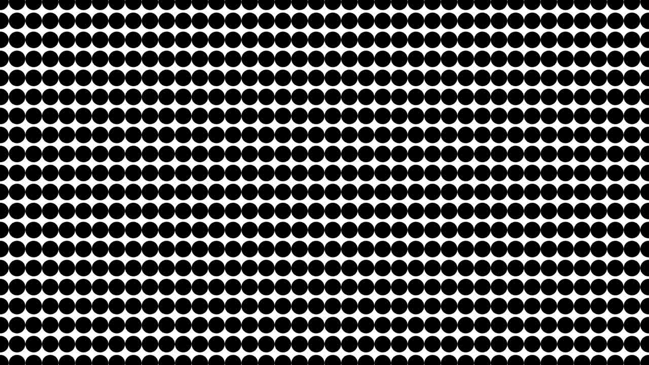 Half tone of many dots, computer generated abstract background, 3D render backdrop with optical illusion effect