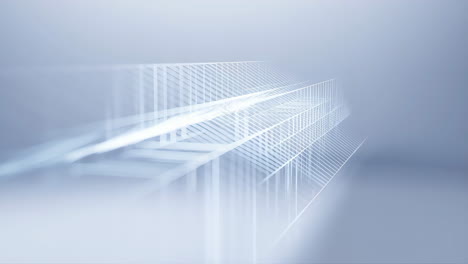 abstract geometric light blue background