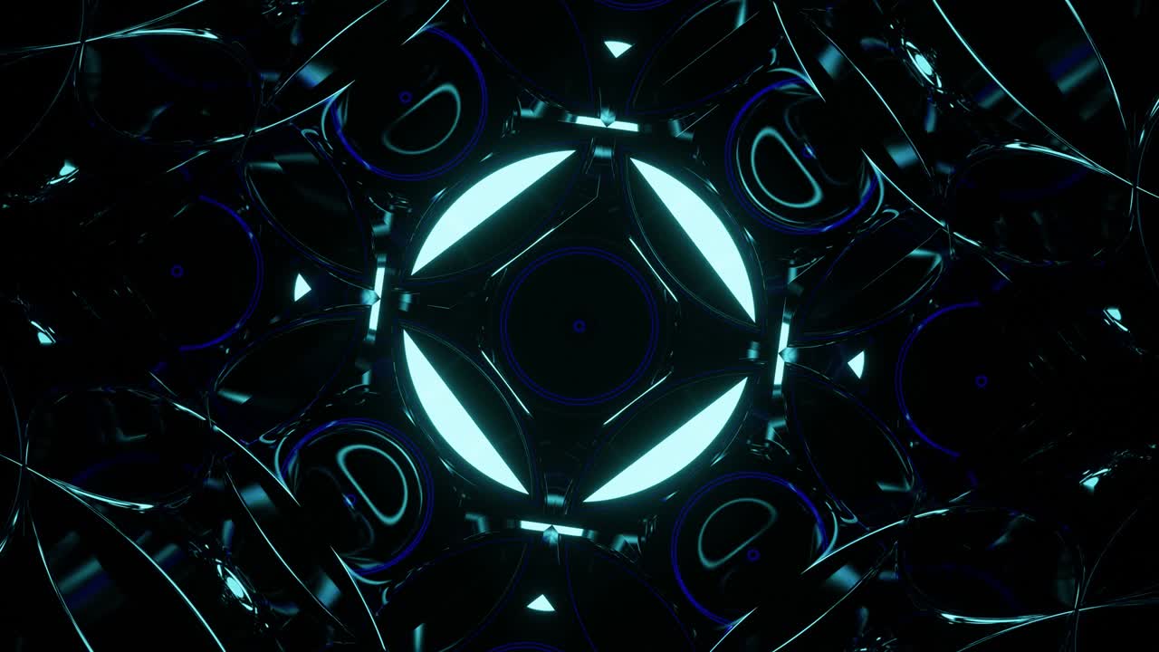 VJ Loops abstract background - technohaos.