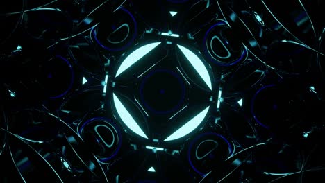 el fondo abstracto de los bucles vj - technohaos.