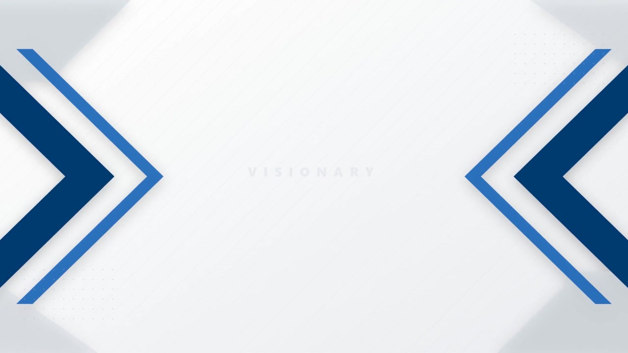 Sfondo animato astratto con frecce geometriche blu