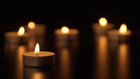 candles in the dark