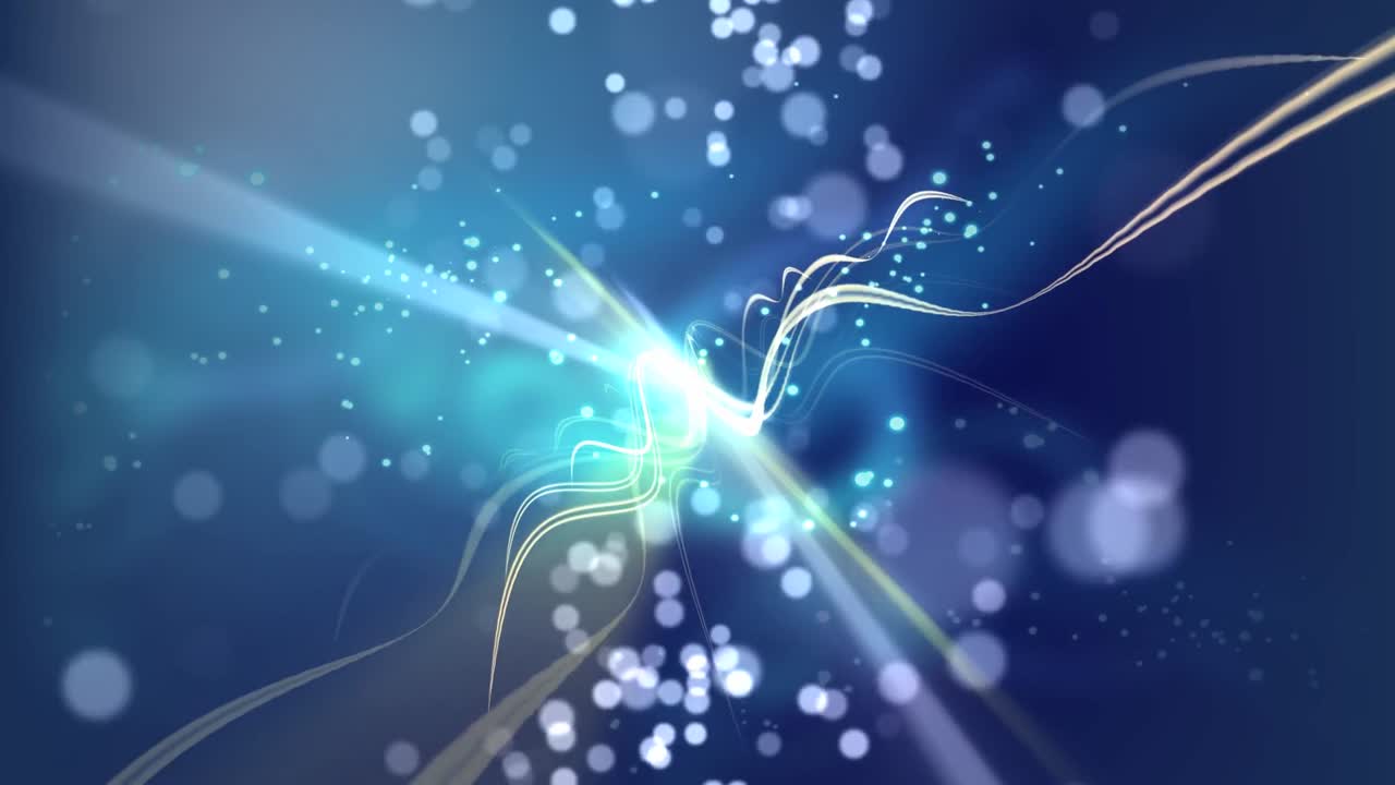 블루 크로마 추상 모션 배경