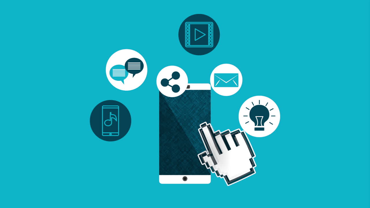 smartphone with social media technology