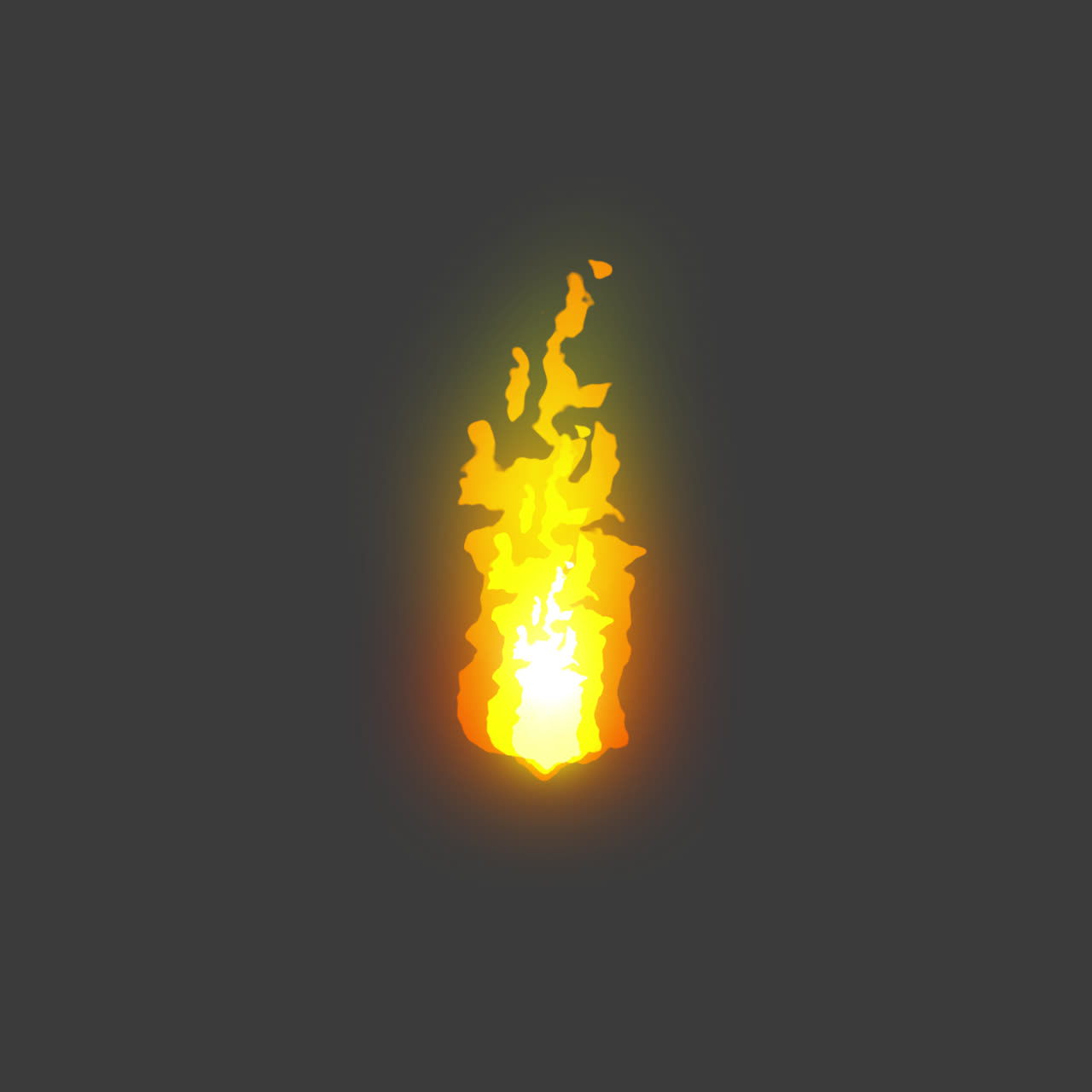 Stylized Fire Flame Animation
