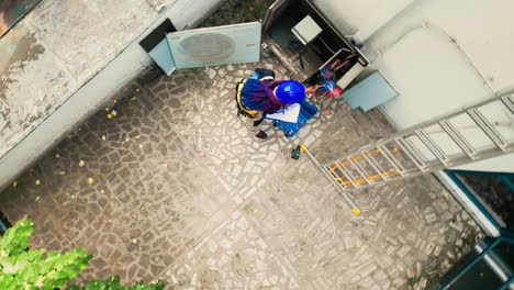 sistema de aire acondicionado de servicio profesional