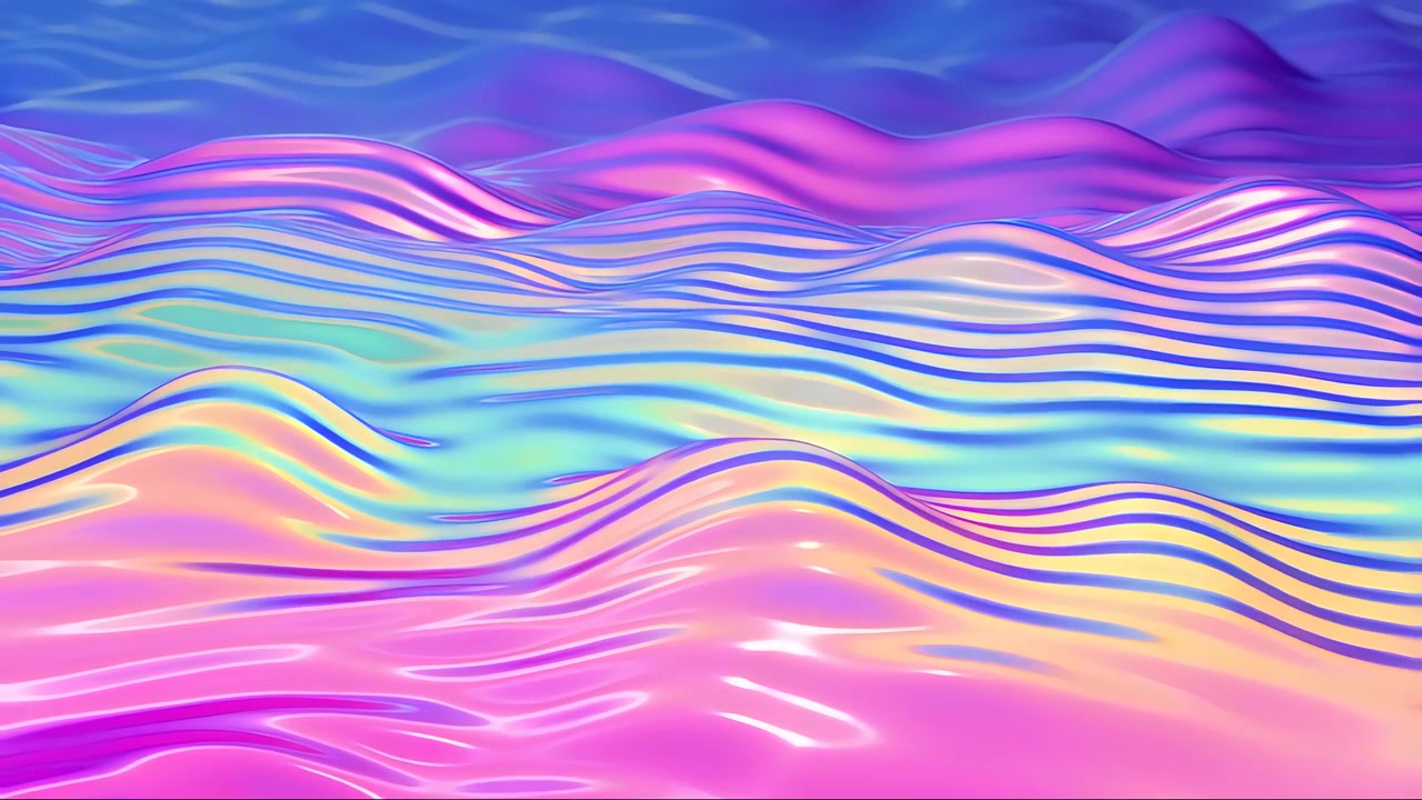 Abstract Fluid Motion Background 4K