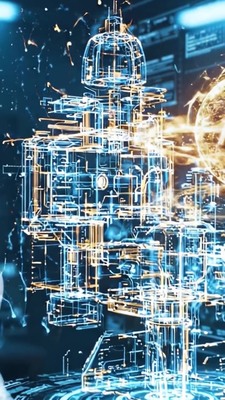 Interaksi Inovatif dengan Teknologi Realitas Tertambah yang Ditunjukkan Melalui Antarmuka Pengguna Canggih dan Interaksi Sentuh pada Perangkat Holografik Futuristik