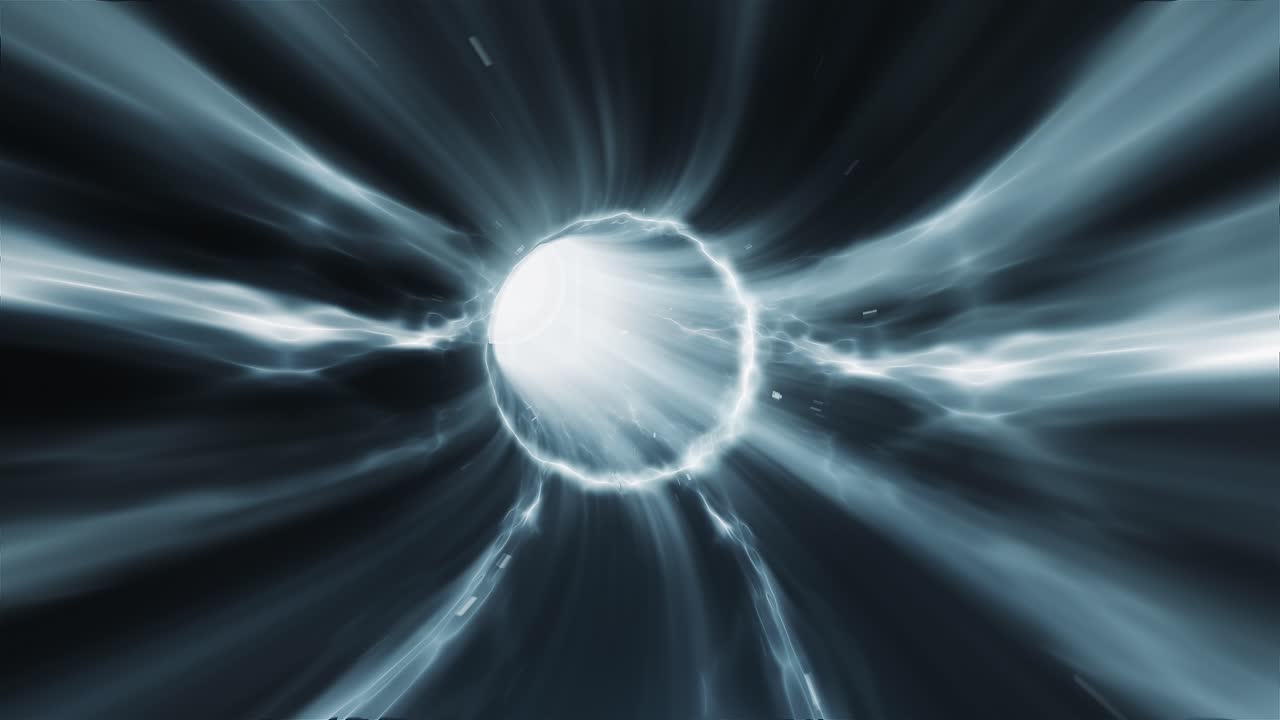 el bucle de vórtice de tiempo del agujero de gusano