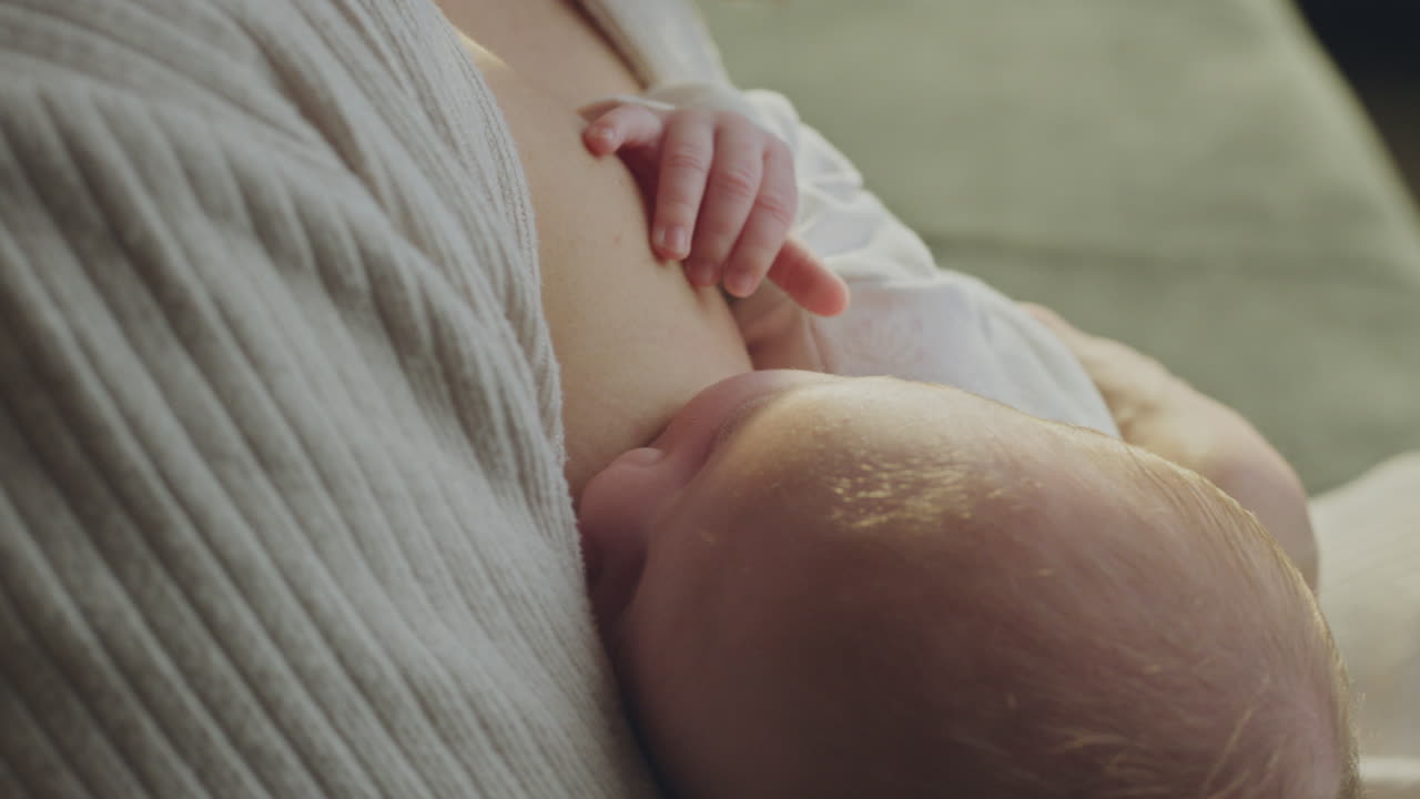 Mother Breastfeeding Baby