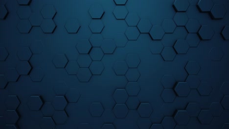 dark blue hexagon pattern background