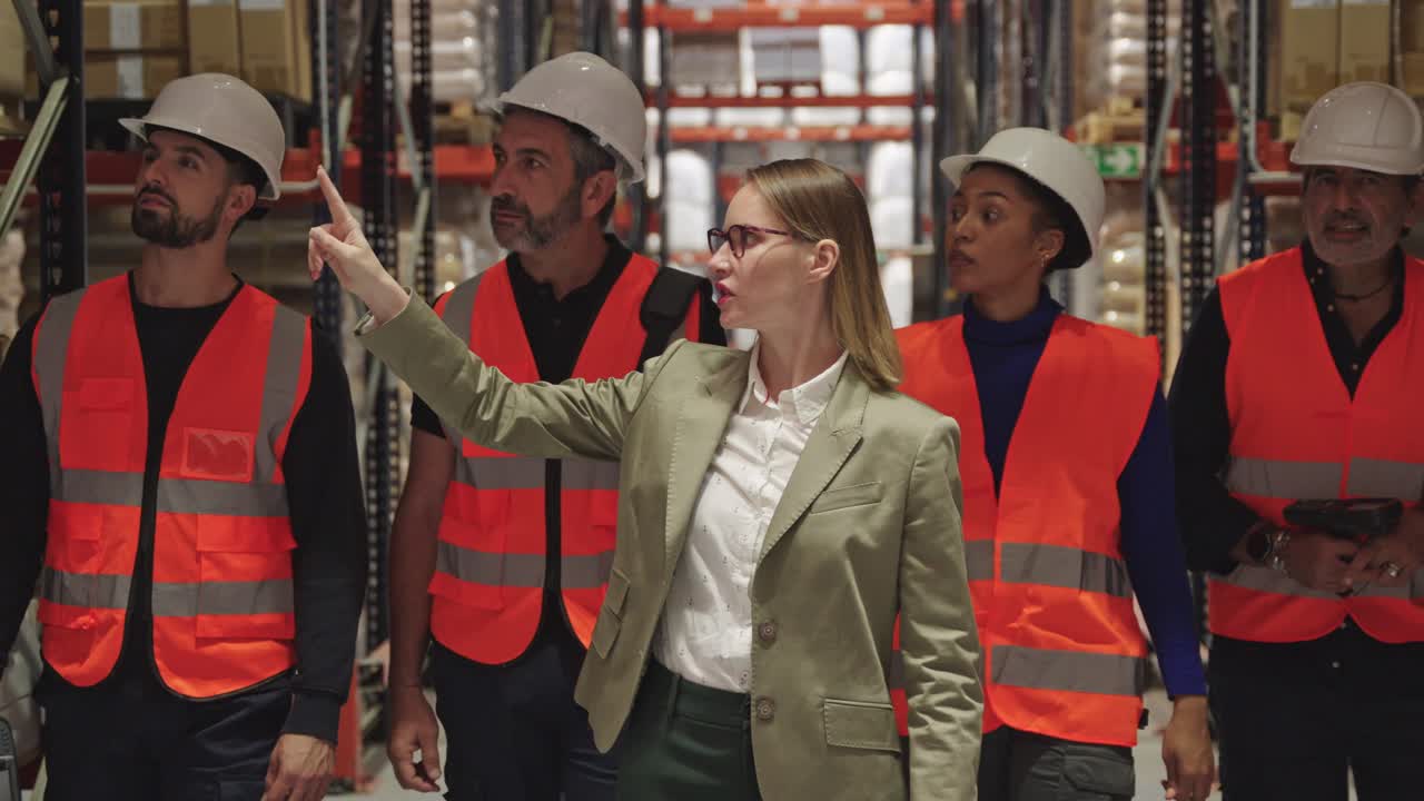 Warehouse Team Inspection