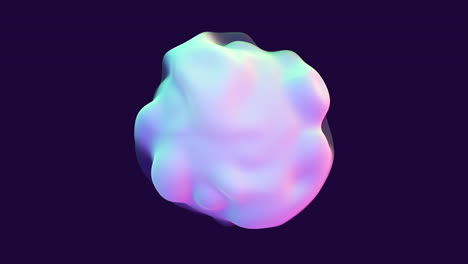 a simple image depicting a purple and blue ball resting on a matching purple surface, creating a visually appealing and aesthetically pleasing composition