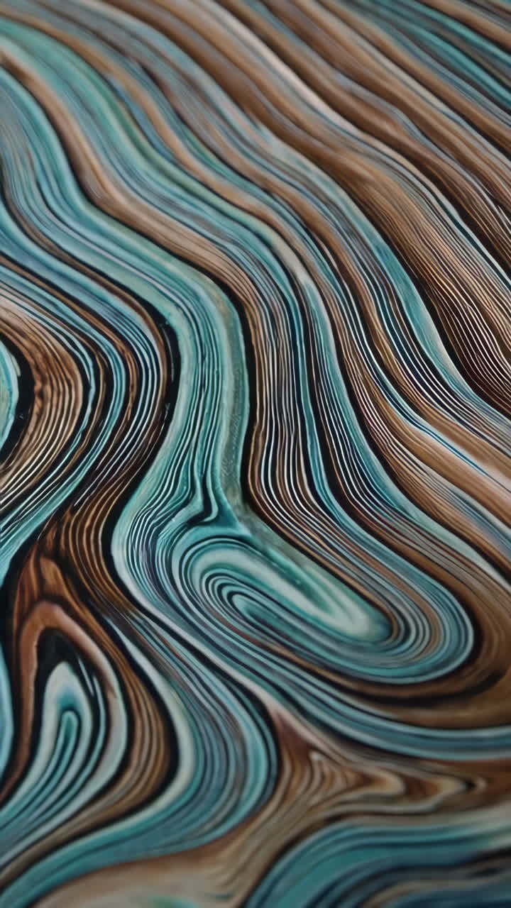 Abstract Marbled Pattern