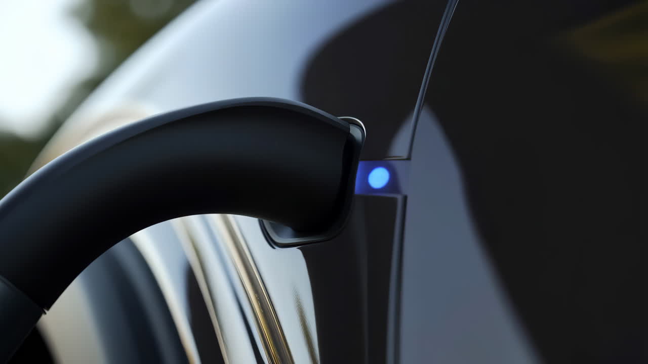 зарядка электрического транспортного средства