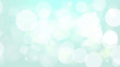 4k limpio azul claro suave bokeh animación de fondo bucle sin costuras.