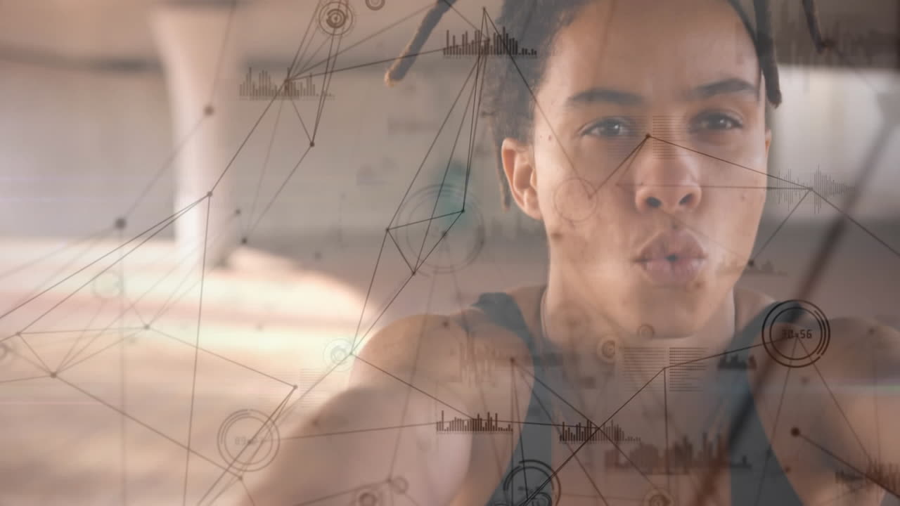 운동을 하는 건강한 여성에 대한 연결 네트워크의 활성화