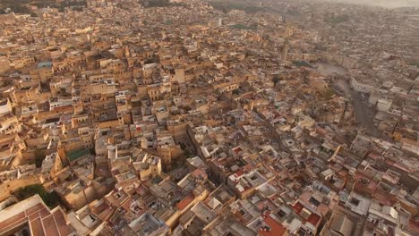 AERIAL:-Old-medina-in-Fez