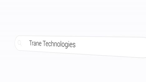 búsqueda de tecnologías trane en el motor de búsqueda