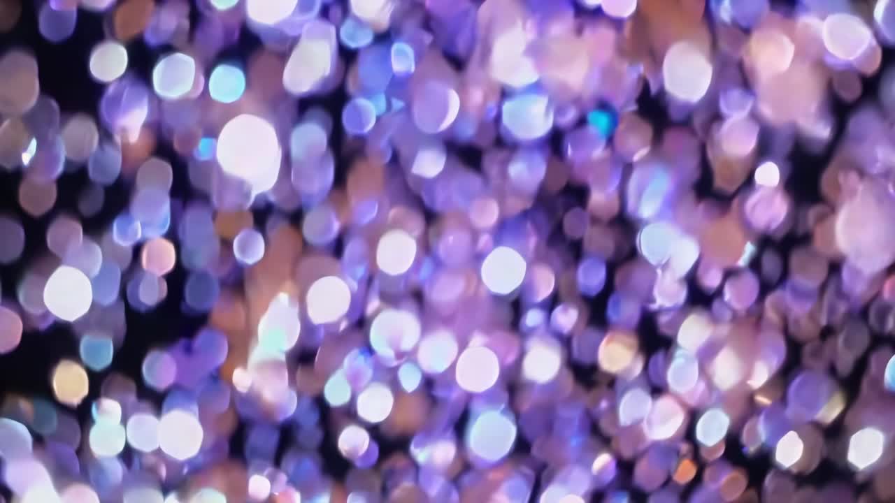Colorful bokeh effect created by sparkling lights adds a touch of magic and celebration to a festive atmosphere, perfect for holiday or special occasion backgrounds