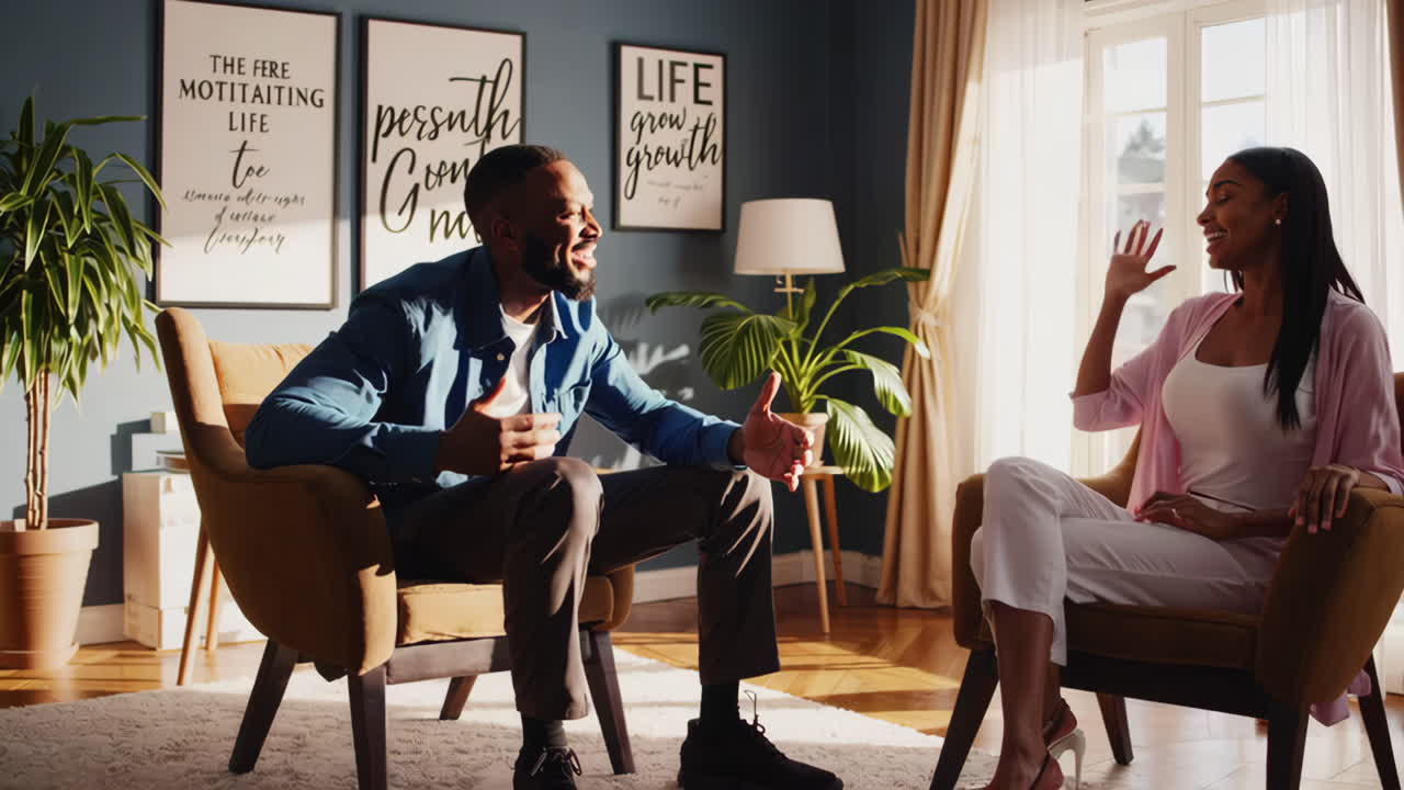 Couple in Conversation