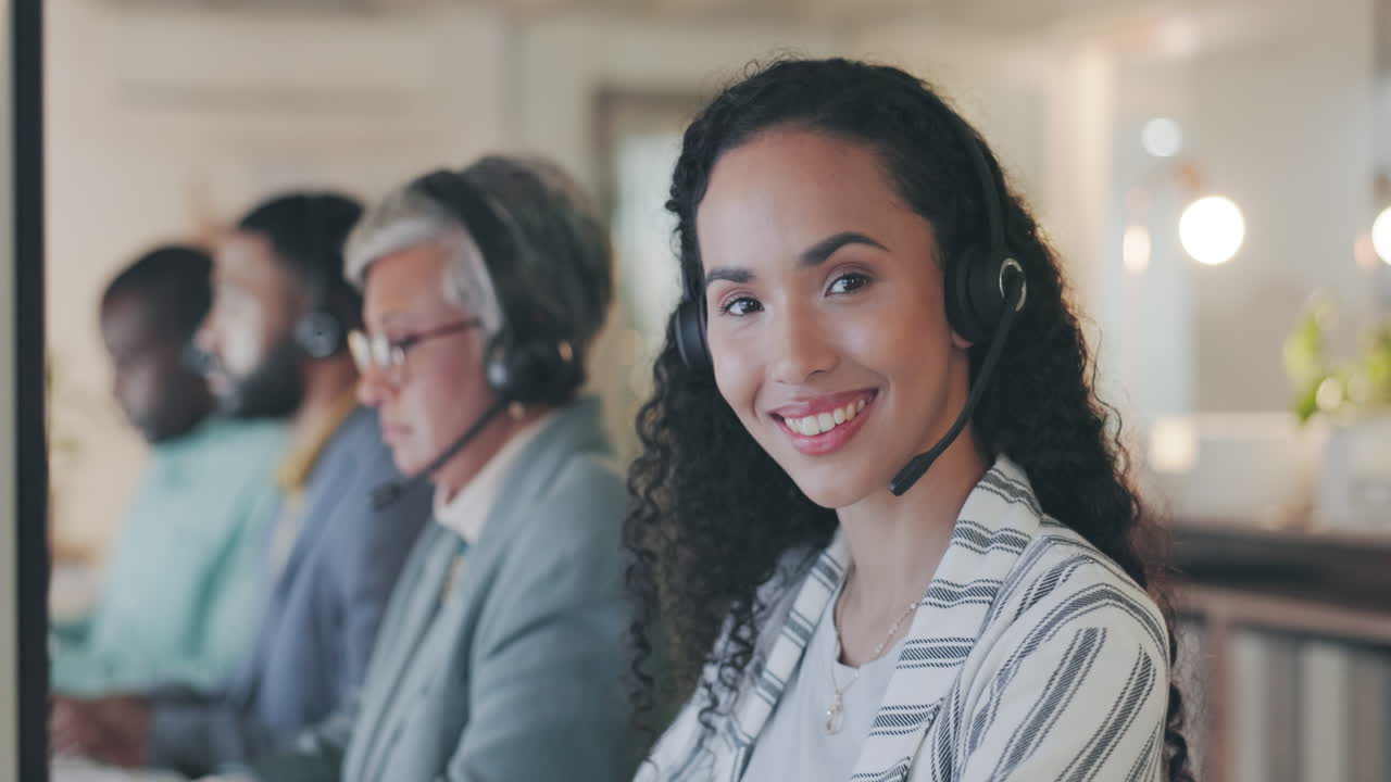 sonrisa de servicio al cliente, equipo