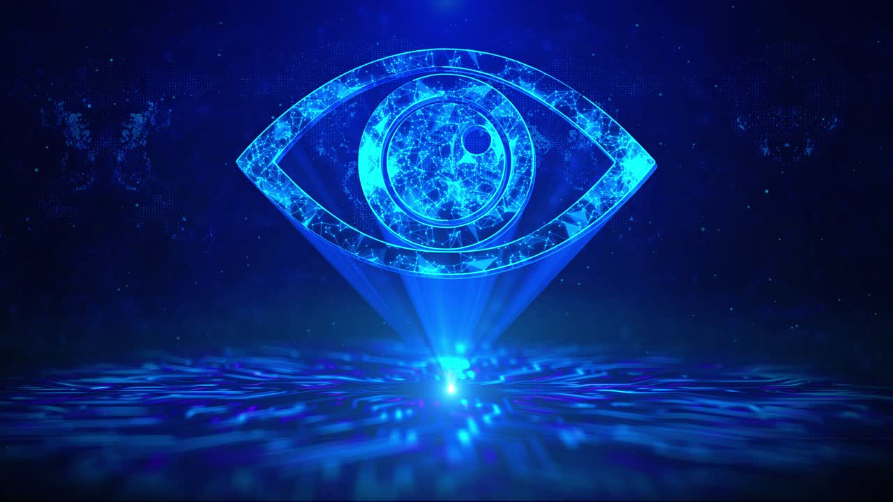 Abstract Eye Projection Visualization