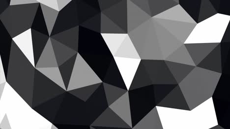 abstract black and white geometric pattern