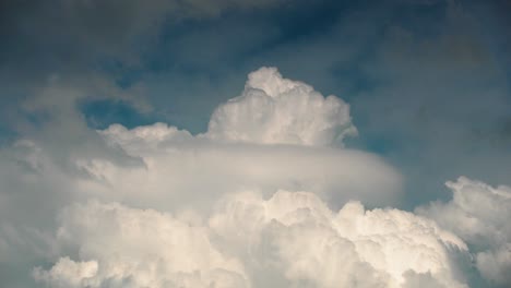 massive cumulus clouds