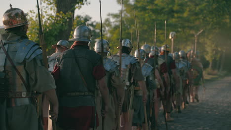 roman legion marching
