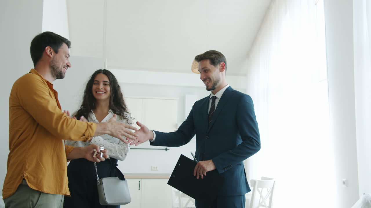 cierre de un acuerdo inmobiliario