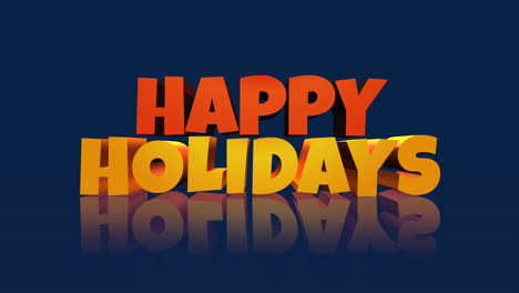 Cartoon-Happy-Holidays-cartoon-text-on-blue-gradient