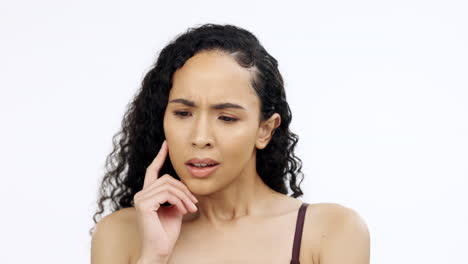 woman in thought