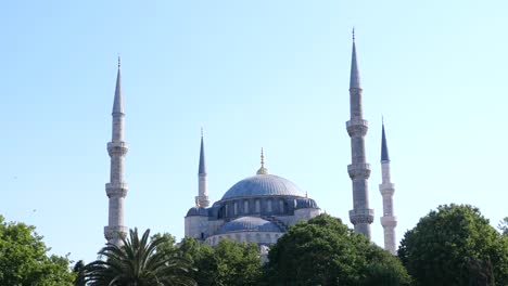 the blue mosque in istanbul, turkey