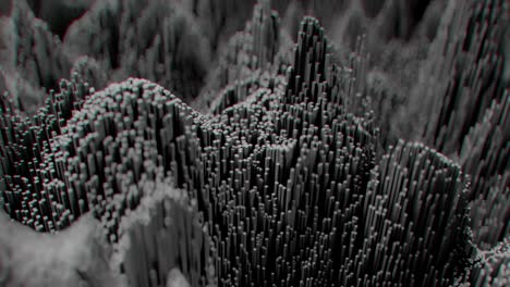 4k abstract topographic animation.