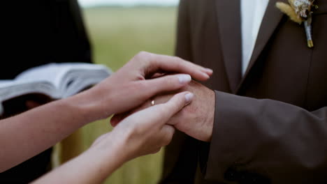 couple getting married