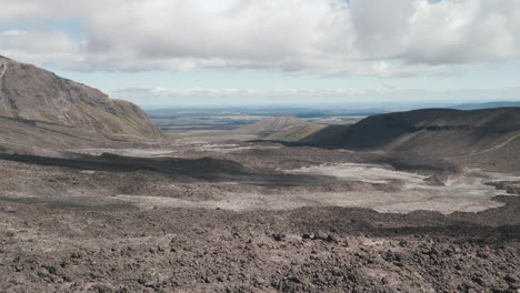 volcanic landscape view