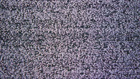ruido de la televisión sin bucle de señal delantero
