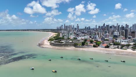 busto tamandare at joao pessoa in paraiba brazil