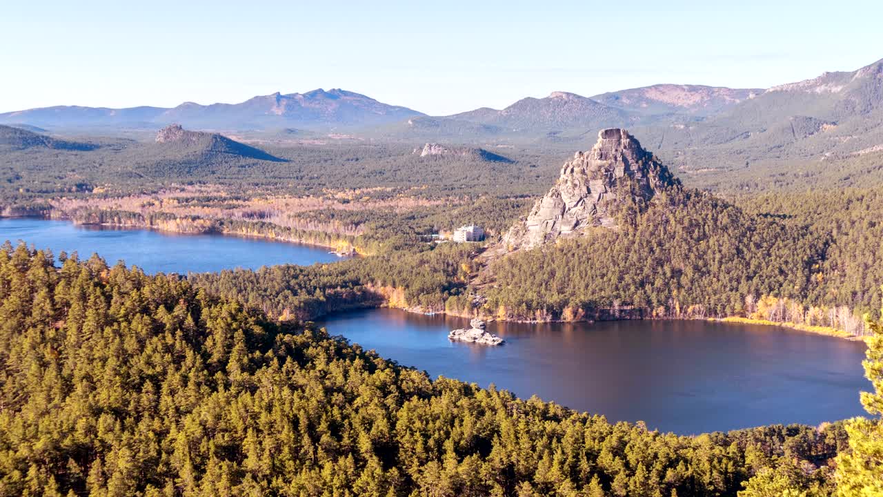 바크타스 록 블루 베이, 부라바이 숲, 가을 타임스,